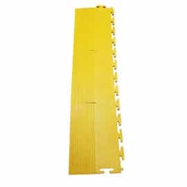 PVC Link Tile Yellow Edge