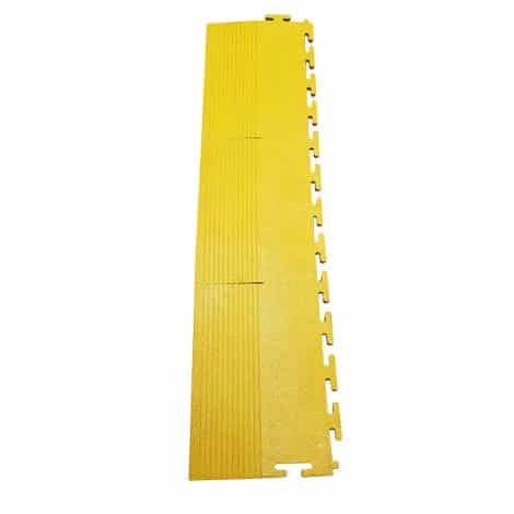 PVC Link Tile Yellow Edge