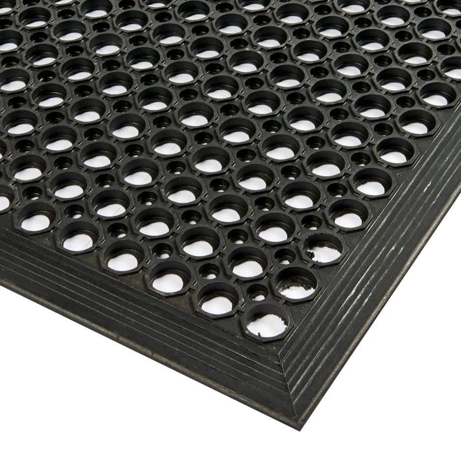 Work Well Mats supplies the open-top rubber mat which is an anti
